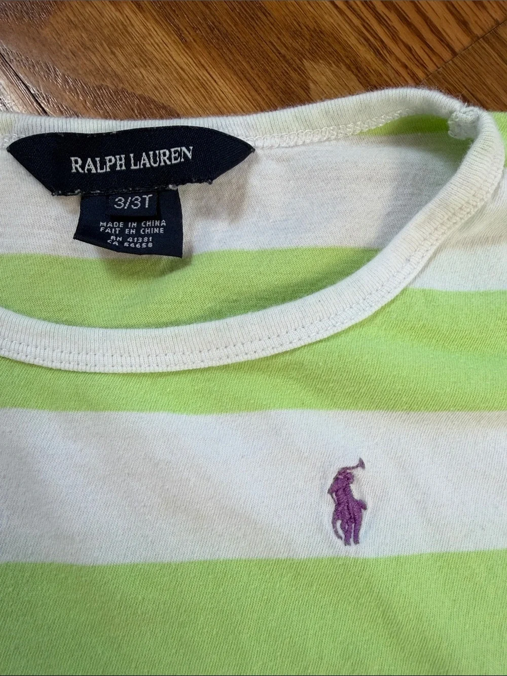 Girl’s Ralph Lauren Shirt. Size 3/3T. Excellent Condition.